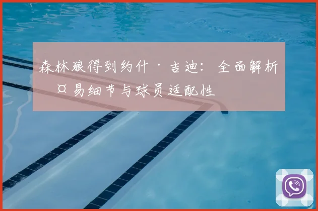 森林狼得到约什·吉迪:全面解析交易细节与球员适配性