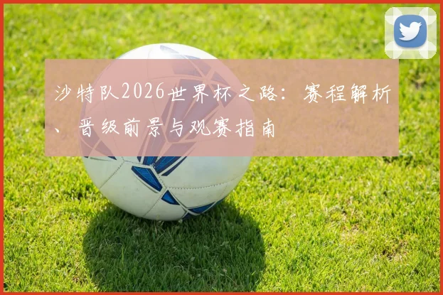 沙特队2026世界杯之路:赛程解析、晋级前景与观赛指南